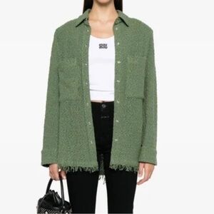 IRO SOLARIA BOUCLE JACKET 42 10